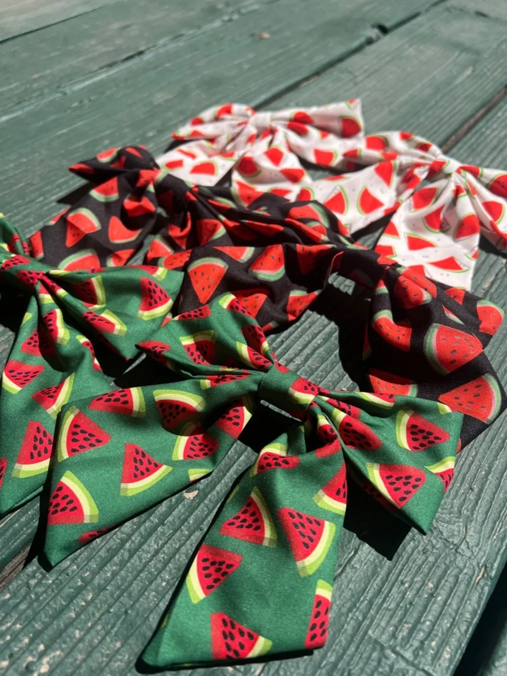 🍉Watermelon Bow Barrett clip🍉